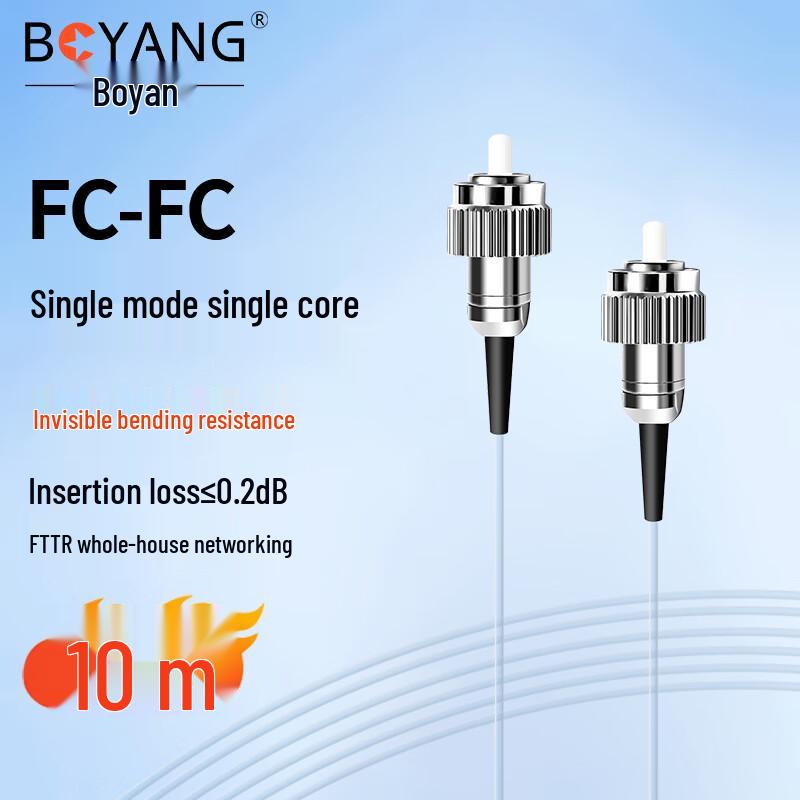 BOYANG Invisible FTTR Fiber Optic Cables & Corner Protectors