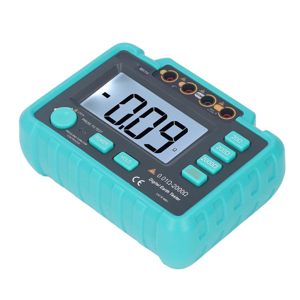 Electrical Megohmmeter Accurate Measurement Insulated Digital Grounding Resistance Tester