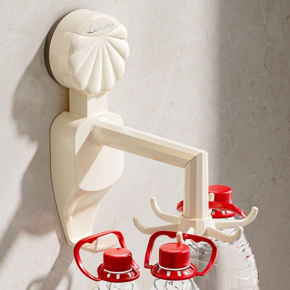 6 Крючков-когтей Настенный подвесной вращающийся крючок Присоска Настенная полка Новые кухонные вращающиеся крючки