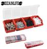 1pcs Screw Organizer Box Parts Storage Container Plastic Tool Box for Garage Workshop Hardware Earring Necklace Bead Storage Bin
