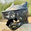 Wolf Head Helmet | Medieval Helmet for Costumes and Roleplay | Home Décor