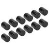 12PCS Advertising Nail Stainless Steel Stable Polished Surface Matte Black Standoff Screws for Gallery
