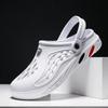 Summer Men Sandals Light EVA Men's Casual Shoes Hole Shoes Clogs Lovers Home Garden Outdoor Male Beach Flat Slippers