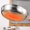 Nonstick Stainless Steel Frying Pan Uncoated Fried Steak Pot Saucepan  Induction Cooker