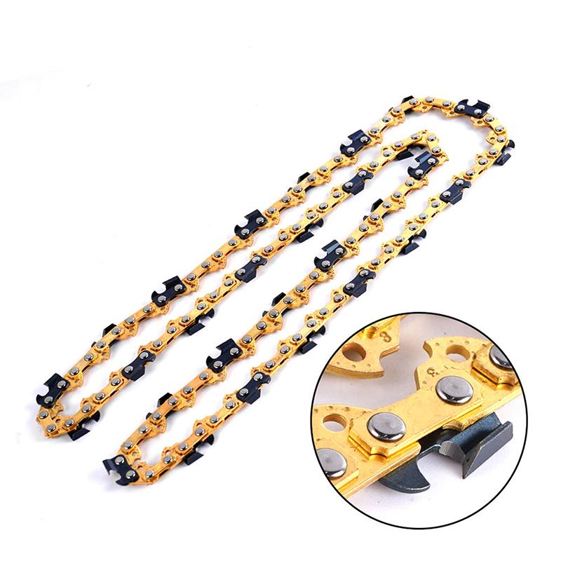 1/2/3/4/6 шт. 16-дюймовая цепная пила, лезвие для лесозаготовок, аксессуары для электропил, 59 приводных звеньев, 29 режущих звеньев, шаг 3/8 дюйма, LP, .050"