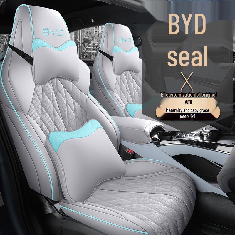 BYD Seal All-Season Leather Seat Cover - Full Surround Protection