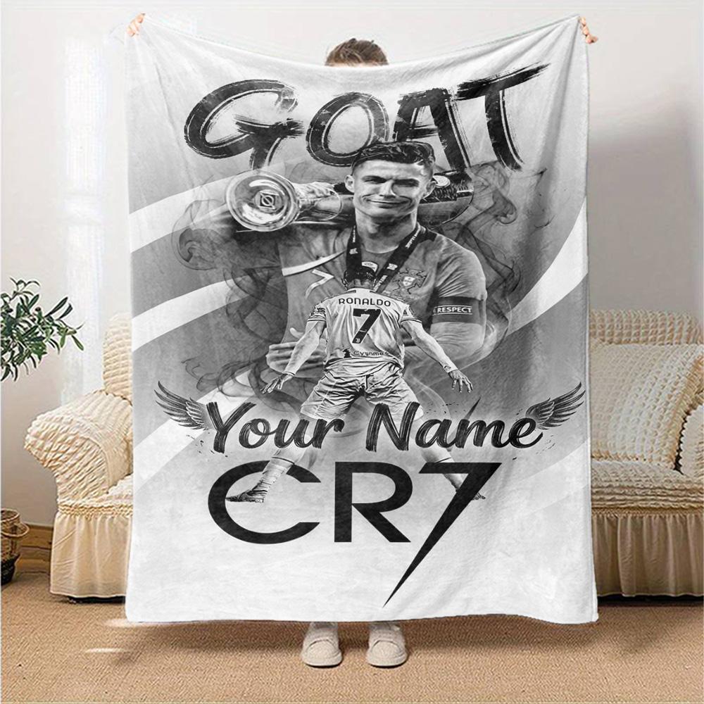 Cristiano Ronaldo Blanket Warmthful Decor Perfect For Office Seaside Livingroom Allseason Use Stylish Decor Best Holiday Gift For Friends Family