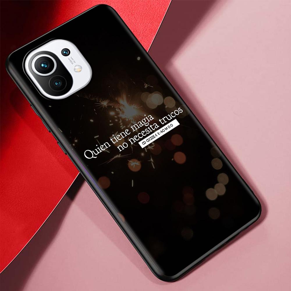 Вдохновляющие юмористические цитаты чехол для Xiaomi Mi 11 Ultra 11T 10T 9T Pro Note 10 A2 9 8 Lite A3 CC9E 10S CC9 черный мягкий чехол для телефона