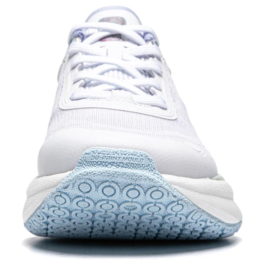 Li Ning Мягкие COOL Устойчивые к истиранию Дышащие Низкие Повседневные Кроссовки Женские Белые AGLU050-6