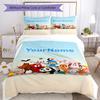 Pocoyo Customize your name Bedding Set Breathable Duvet Cover with Pillowcases Home Decoration Birthday Gift