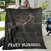 Мягкое плюшевое одеяло Peaky Blinders с Томом Шелби, фланелевое одеяло-плед для гостиной, спальни, кровати, дивана, пикника, покрывало для детей