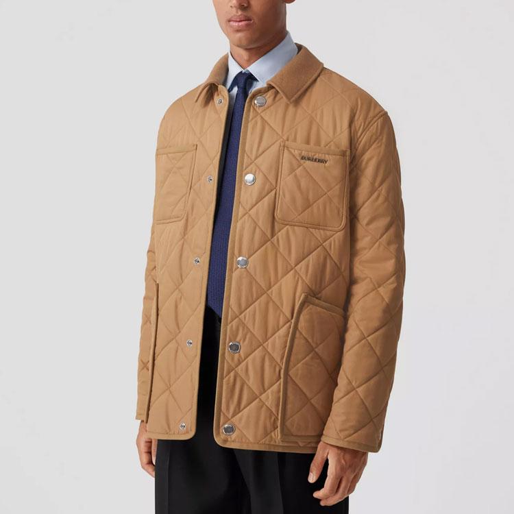 Previous Season diamond-quilted cotton jacket 80581161