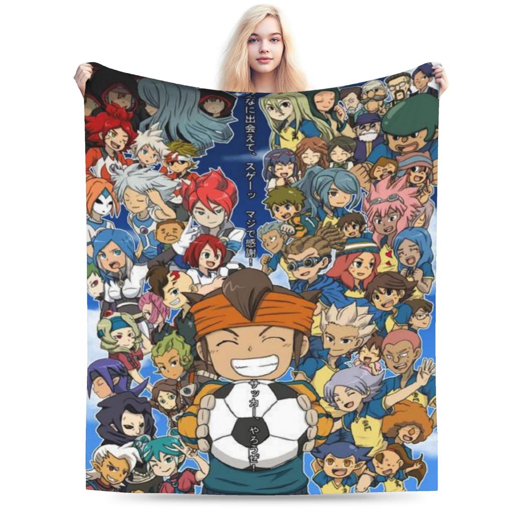 Stylish Inazuma Eleven: Victory Road Blanket Super Soft Flannel  Comfortable Throw Blankets Machine Washable