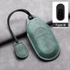 Leather Car Key Case Cover for Leapmotor T03 S01 C11 for 2025 Leapmotor C01 T03 S01 C11 Leap Motor Holder Key Fob Keychain