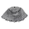 Fly Fishing Replacement Net Deepened Fishing Rubber Net Fishing Landing Netbag Parts Black Depth 32cm