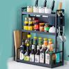 Yunshuang 3-Tier Countertop Kitchen Spice Rack with Holders