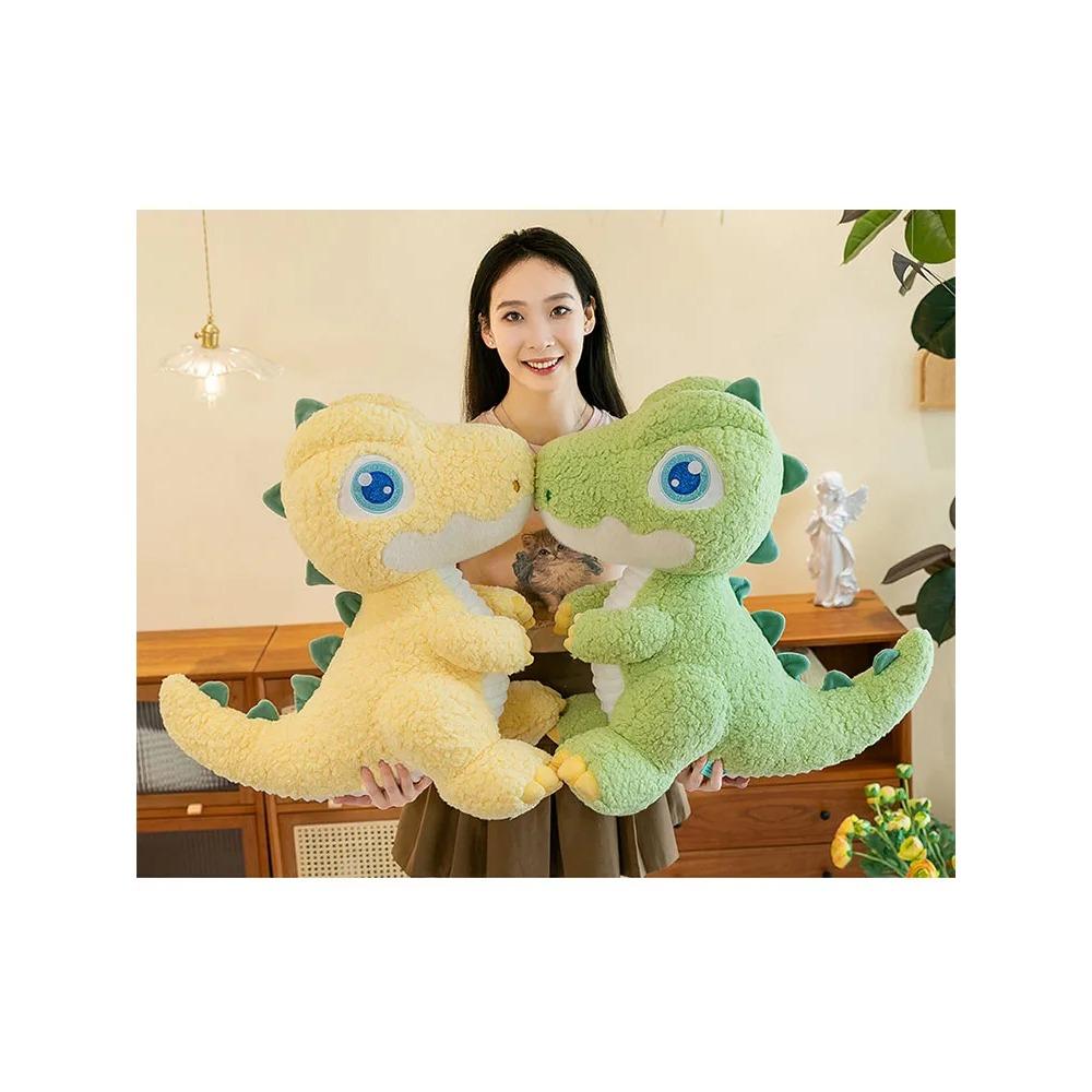 Новая мультяшная плюшевая игрушка Тираннозавр рекс, детская диванная подушка, Кавайная комнатная декорация, креативная симуляция динозавра