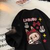 LABUBU Short-sleeved Latest Fashion Printed T-shirt Unisex Casual Street Wear