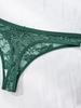 5Pcs/Set Women Thongs Sexy Lace Panties Low Waist Underwear Girls Briefs G-String Breathable Ladies Panty Floral Female Lingerie