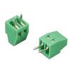 20PCS 2.54mm Pitch 2 Pin Terminal Block Green Terminal Connector  Electrical Connections