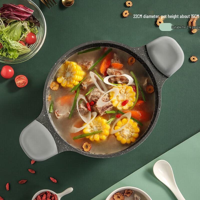 COOKER KING Непригорающая универсальная кастрюля 22 см