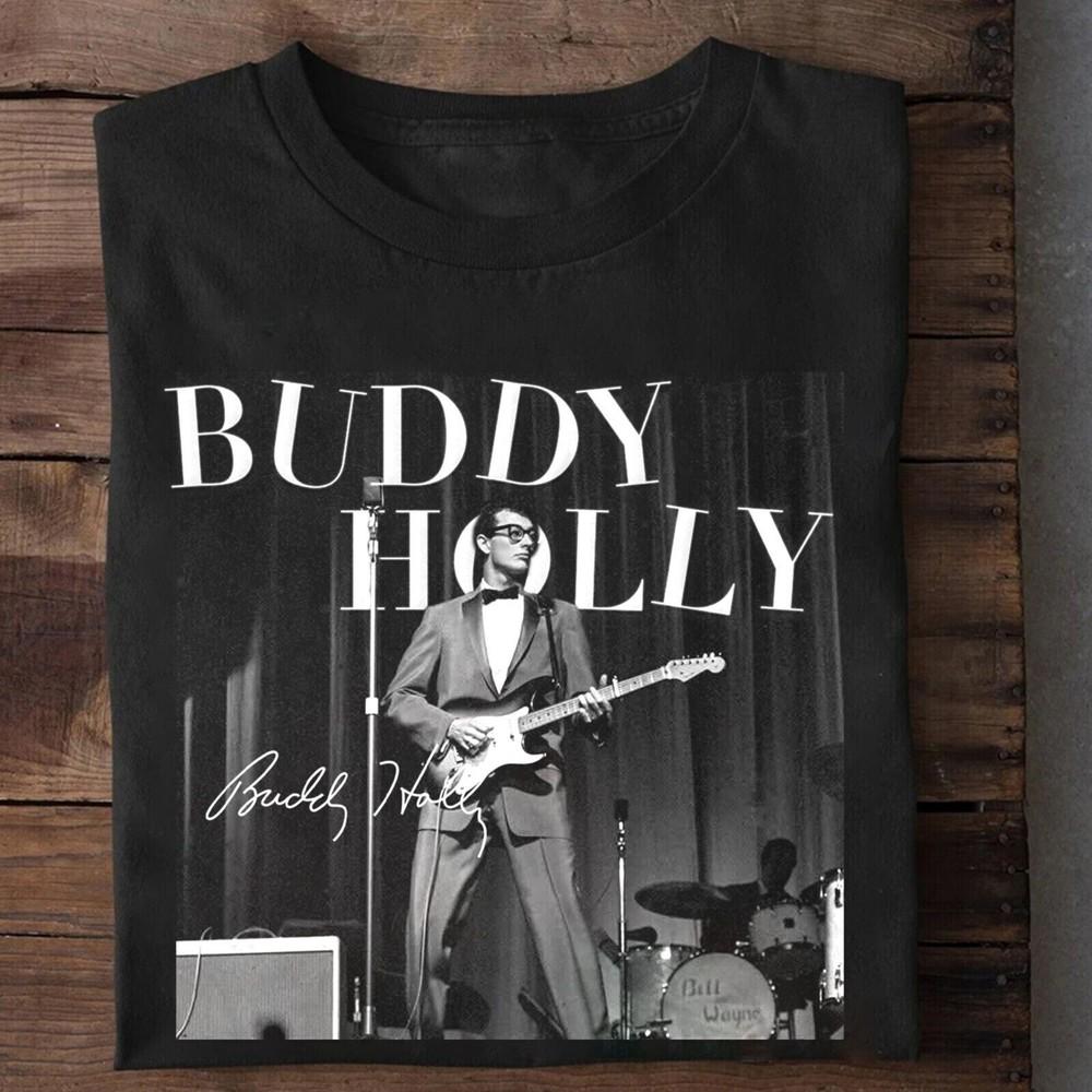 New Popular Buddy Holly singer Gift For Fans Classic Shirt Unisex T-Shirt