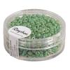 Rocailles, 2.6 Mm Ø, Opaque Luster, Green, 17 G Box