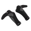 2Pcs Bike Handlebar Grips TPR Rubber Ergonomic Slip Prevention Replacement Bike Ox Horn Grips for