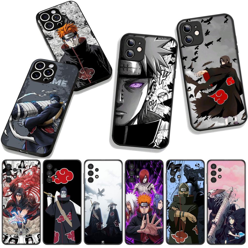 for Motorola Moto G04 G13 G14 G22 G23 G32 G34 G35 G64 G82 G84 G53 G60 G72 E14 E15 E13 Case Pain Akatsuki Narutos KISAME Itachi