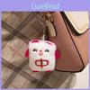 Capybara Chess Mahjong Dice Cartoon Plush Figurine Toy Keyring Bag Pendant Decor