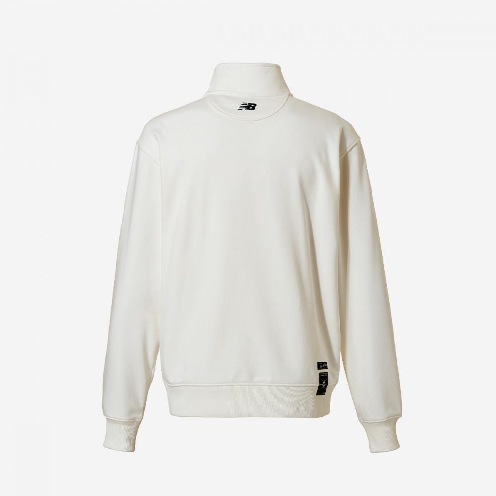 New Balance Uni Sports Club Half Zip Nbnceb1213   64  Cream