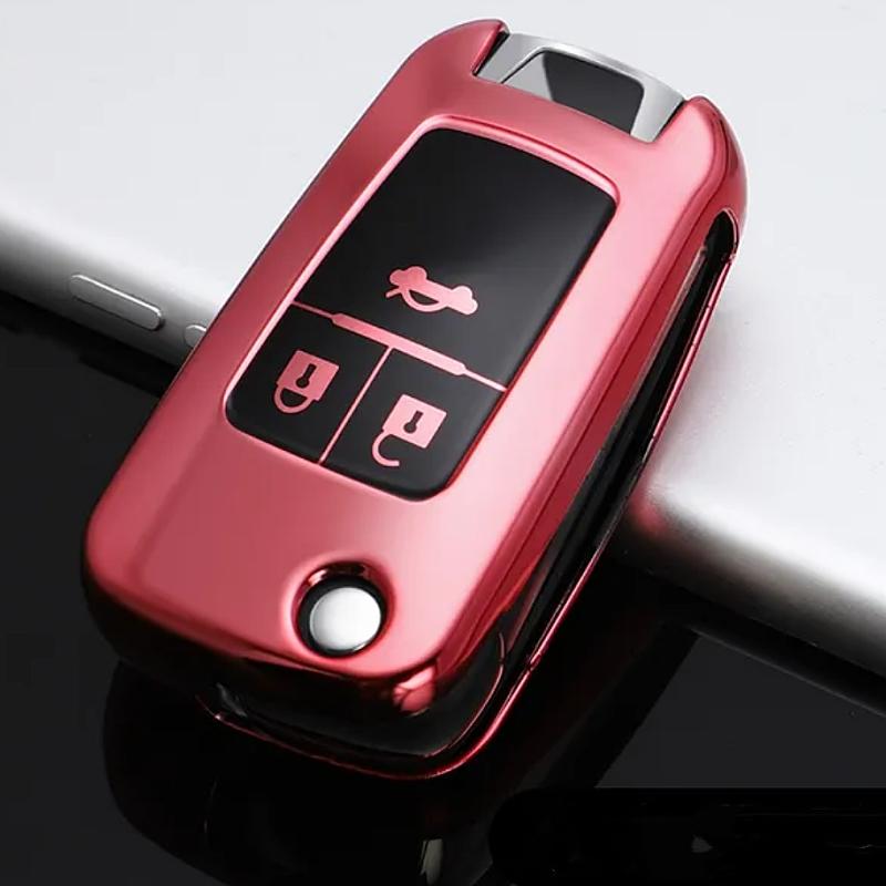 Мягкий чехол-брелок из ТПУ с дистанционным управлением для Chevrolet Camaro Cruze SS Sonic Spark Aveo Epica для Buick Lacrosse Encore GL8 Regal