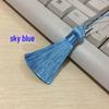 5CM Short Fat Tassel Chinese Knot Vertical Ice Silk Pendant DIY Handicraft