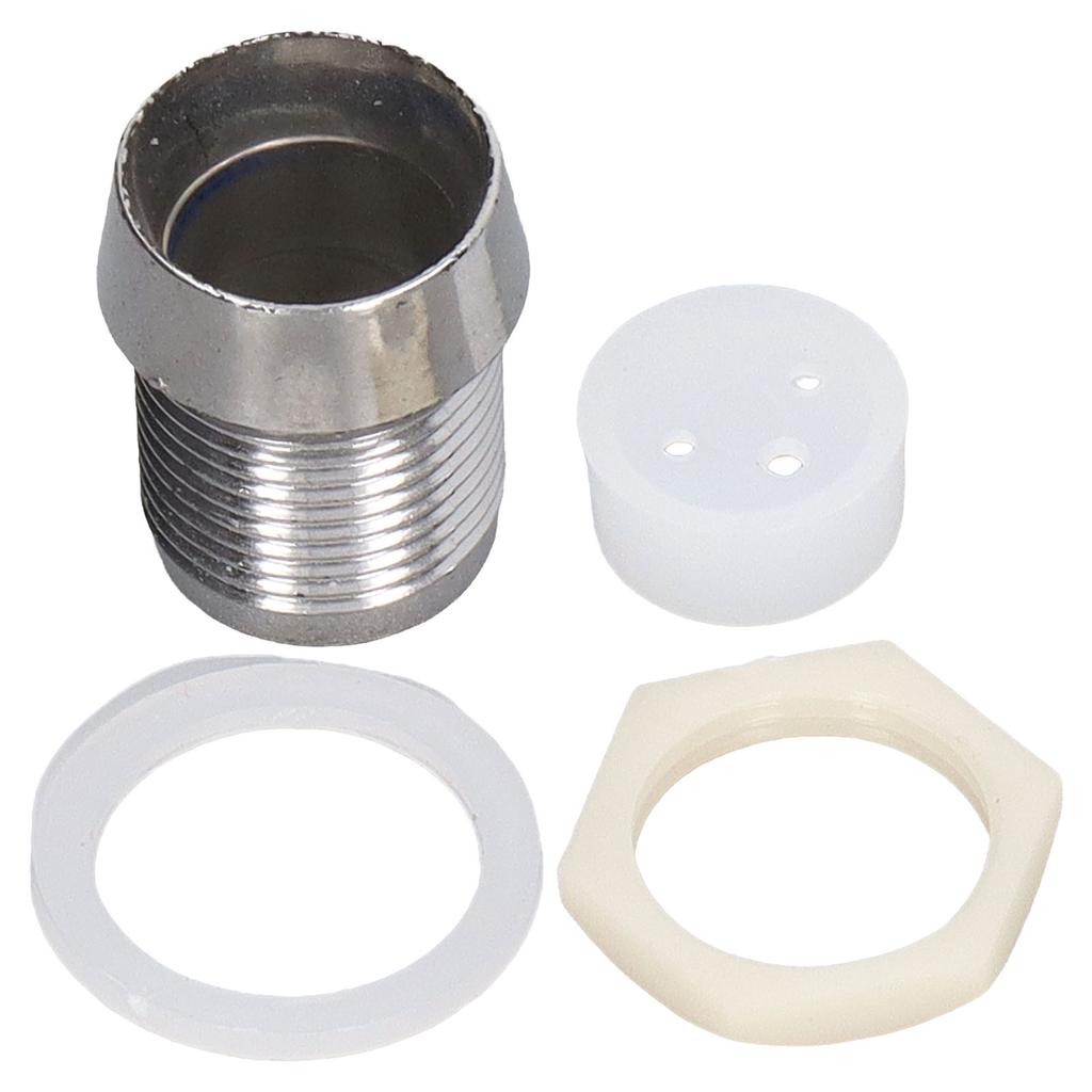 50 комплектов светодиодных держателей 10 мм, круглых, пластиковых, хромированных, для светодиодных ламп