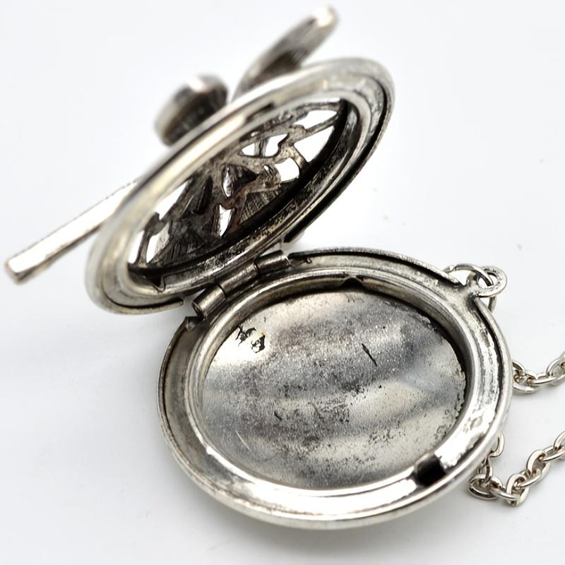 Винтажная цепочка с подвеской-стрекозой, открывающаяся, колье, уникальный подарок на День святого Валентина, идеальный аксессуар для женщин, подарок на Новый год