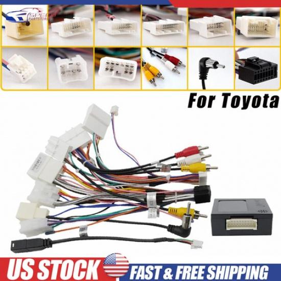 Неоригинальный радио стерео высокий жгут проводов кабель адаптер антенны для Toyota