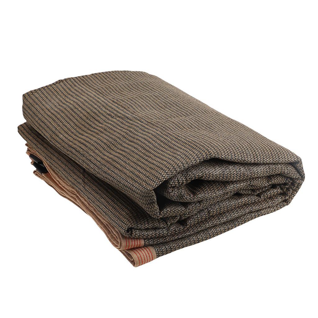 Sun Shade Cloth Polyethylene Sun Shade Sail Canopy Cover with 4 Ropes for Outdoor Garden Patio