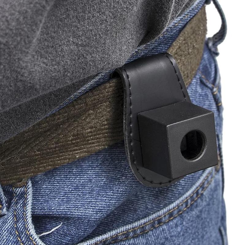 Pool Cue Chalk Holder, Magnetic Billiard Snooker Pool Cue Chalk Holder With Belt Clip Portable Fix Cue Chalk Bag Billiards Acces