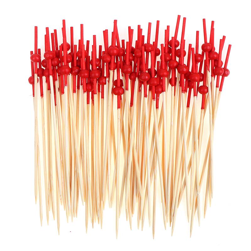 100X 12 см сердце бамбуковый выбор шведский стол торт фруктовая вилка вечерние десерт салат палочка