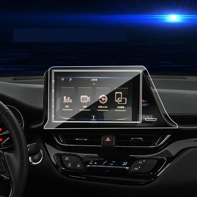 For 2018- Toyota CHR Izoa Center Console Car Navigation Screen Film Door Interior Accessories TPU Transparent Protector Film