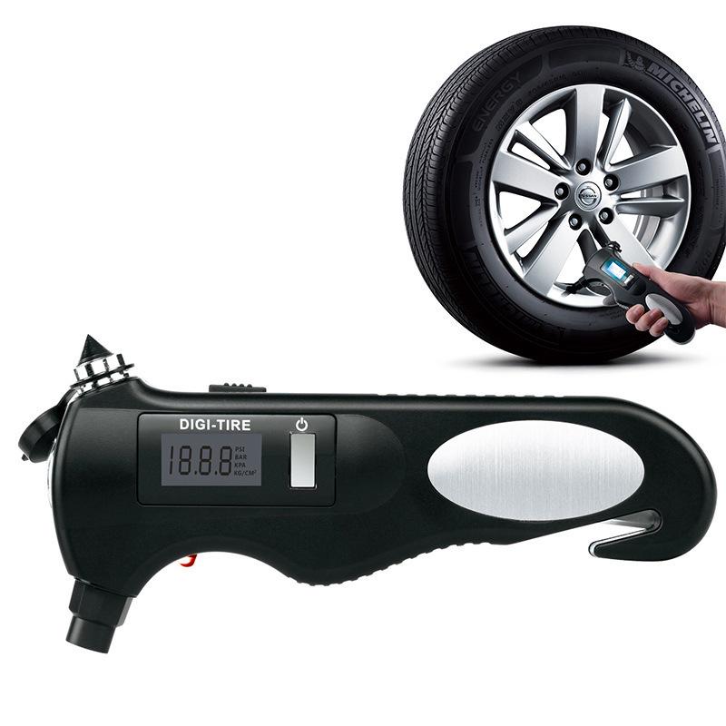 Многофункциональный цифровой манометр для шин