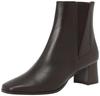Fashion Boots Square Toe Side Gore Short Boots DBR [Mackintosh London]