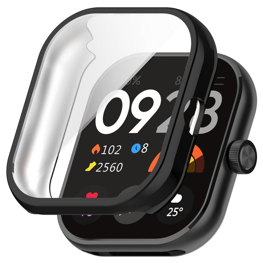 Защитный чехол для Xiaomi Redmi Watch 4, мягкий ТПУ протектор экрана, полный защитный корпус-бампер с покрытием для Redmi Watch 4, аксессуары