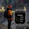 New Smart Watch GPS Sports Men Compass LED Flashlight Altimeter Barometer Bluetooth Call 3ATM Waterproof AMOLED Screen Smartwatch 450mAh