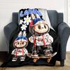 Labubu Blanket Soft Warm Cozy Suitable for Sofa Bedding Couch Four Seasons Universal Warmthful Decor Birthday Christmas Gift Blanket