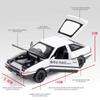 Alloy Car Model Diecast Toy Vehicles 4 Doors Opened Car Model Miniature Model With Light Toys For Children