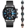 Men's Waterproof Luminous Running Alarm Clock Watch