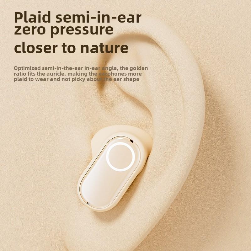 New Short-handle Bluetooth Earphones Wireless In-ear Ultra-long Endurance Earphones Reduce Noise