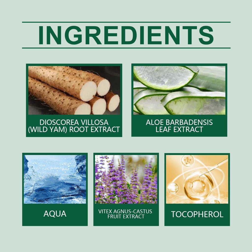 Wild Yam Organic Wild Yam For Hormone Balancing Women's Organic Wild Yam Roo For All Skin Types For Menopause And Menopausal Health120ML