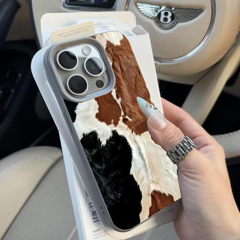 Для iPhone 17 16 15 14 13 12 11 Pro Max Air Case Коровья Кожа Личи Узор Силиконовый Чехол Для iPhone XS Max XR X 16E 16 Plus Мягкий Funda